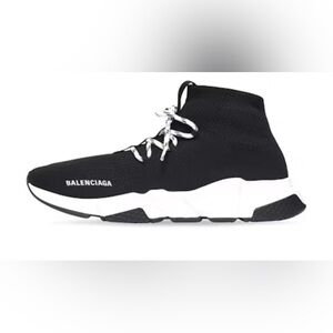 Balenciaga Black knit Sneakers